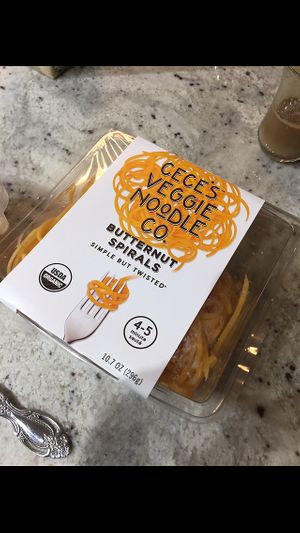 Spiralized veggies  at Sprouts Farmers Market in Dallas