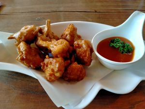Cauliflower Wings at The Vegan Table in Phuket