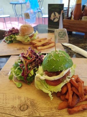 Avo Burger at The Vegan Table in Phuket