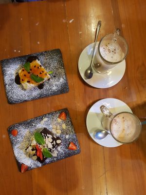 Delicious dessert at The Vegan Table in Phuket