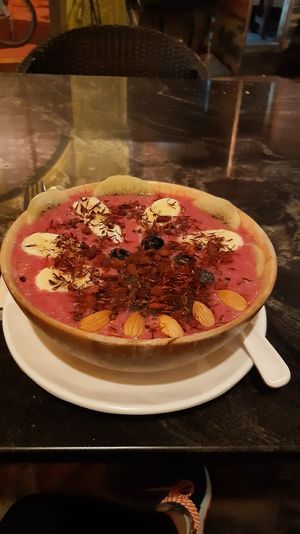 The Passion bowl at The Vegan Table in Phuket