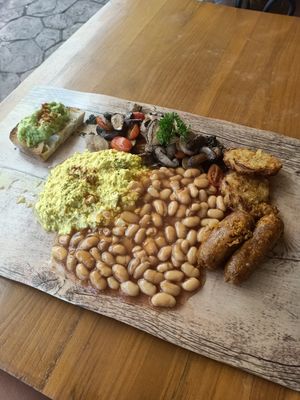 Full english at The Vegan Table in Phuket