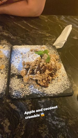 Apple Crumble  at The Vegan Table in Phuket