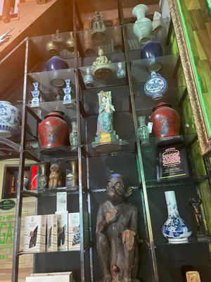 Cool atmosphere   at The Vegan Table in Phuket