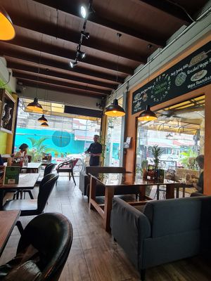 Interior at The Vegan Table in Phuket