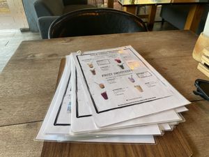 Smoothie Menu  #Veganuary at The Vegan Table in Phuket