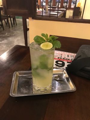 refreshing lemonade at The Vegan Table in Phuket