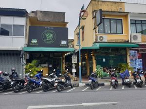 Opposite street at The Vegan Table in Phuket