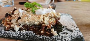 Apple Crumble at The Vegan Table in Phuket