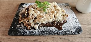 Apple Crumble at The Vegan Table in Phuket