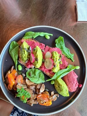 Avocado Toast at The Vegan Table in Phuket