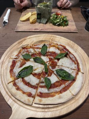 Margarita pizza   at The Vegan Table in Phuket