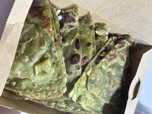 black bean quesadilla   at The Vegan Table in Phuket