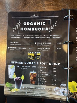 Menu   at The Vegan Table in Phuket
