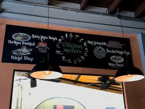 Interior at The Vegan Table in Phuket