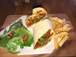 Mexican Wrap at The Vegan Table in Phuket