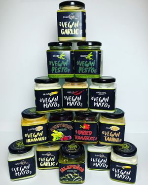 Amazing Vegan sauces and pickles available here 😁 at The Vegan Table in Phuket