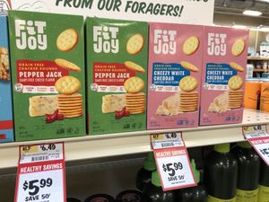 Dairy-free cheese crackers  at Sprouts Farmers Market in Nashville