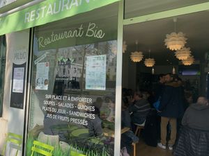 Lots of veggie options!!  at MILIBIO in Paris