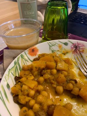 New Vegan option: Butternut Stew  at MILIBIO in Paris