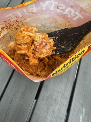 1 minute rice and tofurkey curry chick’n  at Sprouts Farmers Market - Ballancroft Pkwy in Charlotte