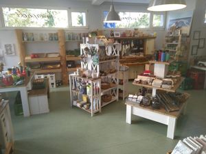 View from entrance at Unverpackt in Darmstadt