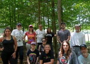 Volunteer Day at Udder Chaos Farm Sanctuary, Wrightstown, 6/26/2022 at NJveg in Pemberton