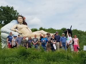 NJveg activity, Grounds for Sculpture, Hamilton NJ, 5/2019 at NJveg in Pemberton