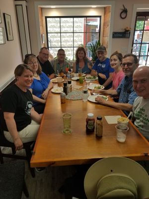 NJveg restaurant meetup, Frenchtown Fresh, Frenchtown NJ, 6/2019 at NJveg in Pemberton