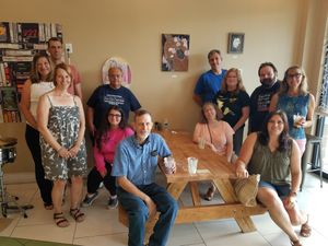 NJveg restaurant meetup, Ocean Organics, Jackson NJ, 8/2019 at NJveg in Pemberton