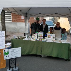 Educational Outreach at the Cranford Street Fair, 10/2019 at NJveg in Pemberton