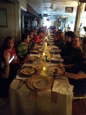 5-Course Gourmet Vegan Lunch at Lady and the Shallot, Trenton Farmers Market, 10/2019 at NJveg in Pemberton