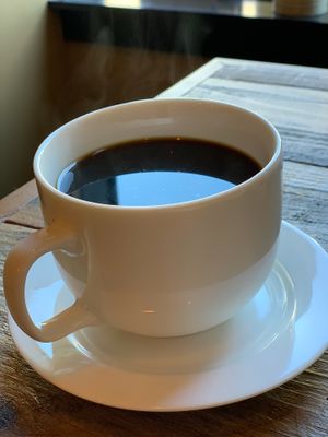 “Coffee is a hug in a mug” at Nick's on Grand in South San Francisco