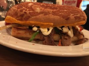 The Phillis Cheese stake at Nick's on Grand in South San Francisco