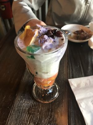 Very tasty dessert at Nick's on Grand in South San Francisco