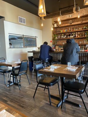 Bar area at Nick's on Grand in South San Francisco