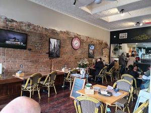 Inside the cafe at Cafe Maldon in Maldon