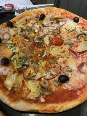 Vegan Giardiniera   at Pizza Express in Sutton Coldfield