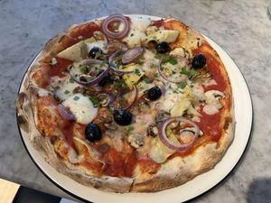 Vegan Giardiniera   at Pizza Express - Wimbledon Village in South West London
