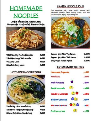 2022 Vegan Homemade Noodles #sapporoktm #vegan #veganfood #vegannoodles #veganramen #veganudon #veganjapanesefood #restaurantinkathmandu #kathmandurestaurant at Sapporo Japanese Restaurant in Kathmandu
