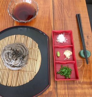 Zaru Soba #veganfood #veganfoodkathmandu #vegannoodles #noodlesktm #kathmandurestaurant #restaurantinkathmandu #japaneseveganfood at Sapporo Japanese Restaurant in Kathmandu