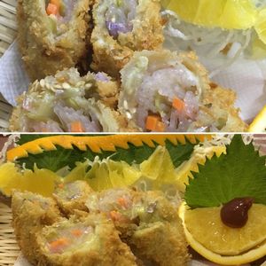 Crispy Ume Rolls at Sapporo Japanese Restaurant in Kathmandu