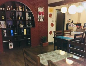 standard table seating at Sapporo Japanese Restaurant in Kathmandu