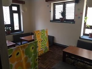 floor seating at Sapporo Japanese Restaurant in Kathmandu