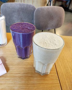 Smoothie at Fika in St Petersburg