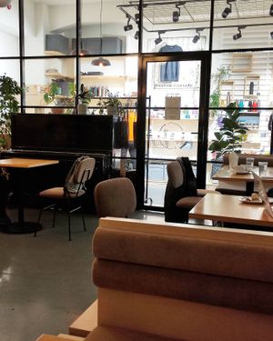 Interior at Fika in St Petersburg