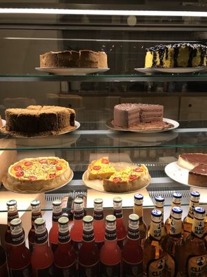 desserts at Fika in St Petersburg