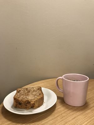 cake & coffee  at Fika in St Petersburg