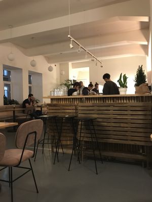 interior  at Fika in St Petersburg