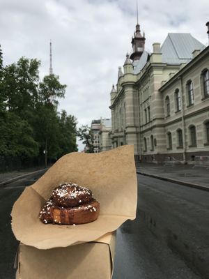 take away  at Fika in St Petersburg